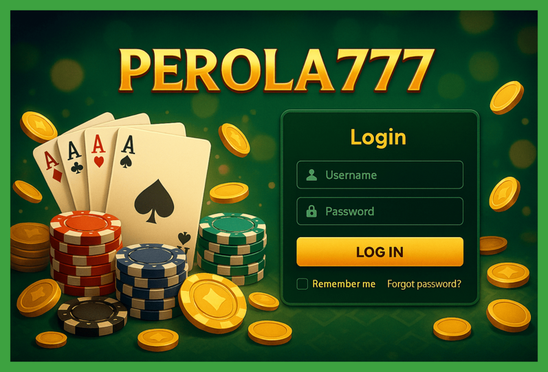 Não Perca tempo, o rRgistro na site PEROLA777