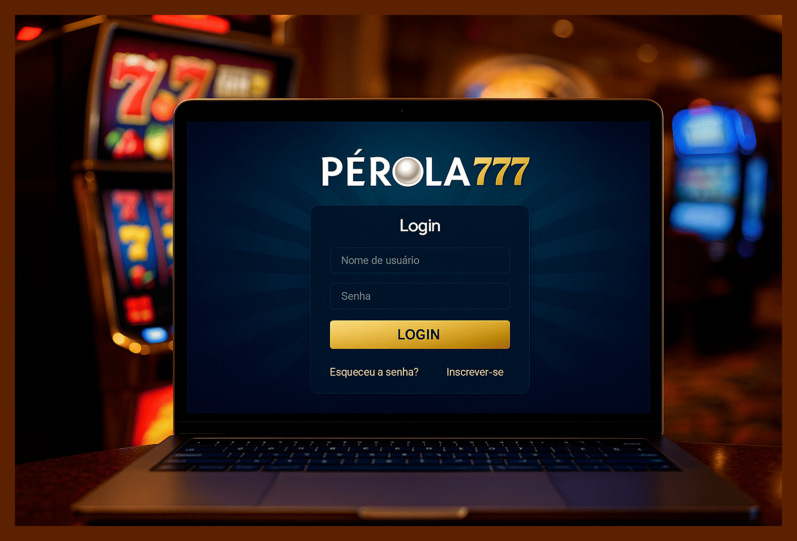 Criar uma nova Conta no plataforma PEROLA777